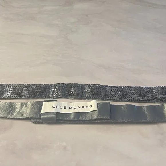 Club Monaco | Accessories | Club Monaco Metallic Silver Wide  display picture 1